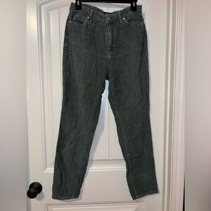 BDG women’s dark green Corduroy Pants